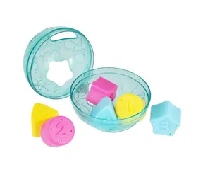 Playgro - Vkladacia loptička s tvarmi / od 6 mesiacov