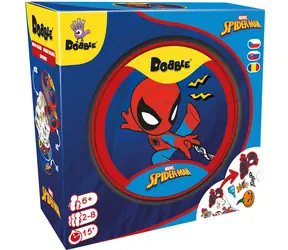 Asmodee Dobble Spider-Man / Počet hráčov: 2-8 / Dĺžka hry: 15 minút / od 6 rokov