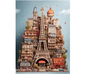 ANATOLIAN Puzzle Eiffelova veža / 1000 dielikov / od 12 rokov