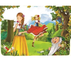 ART PUZZLE 5619 Puzzle Rozprávková ruža / 100 dielikov / od 6 rokov