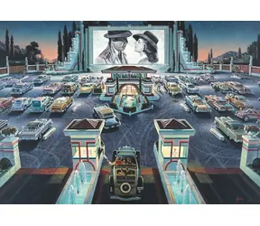 ART PUZZLE 5270 Puzzle Autokino