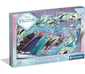 Clementoni Podlahové puzzle s interaktívnym perom Ľadové kráľovstvo 24 dielikov / od 3 rokov