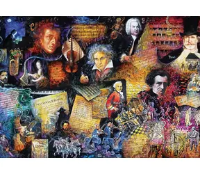 ART PUZZLE 5109 Puzzle Významní skladatelia / 500 dielikov / od 8 rokov