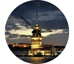 ART PUZZLE 4137 Puzzle hodiny Maiden's Tower, Turecko / 570 dielikov / od 14 rokov