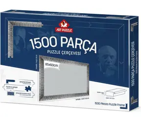 ART PUZZLE 14625 Rám na puzzle 85x60cm strieborná 