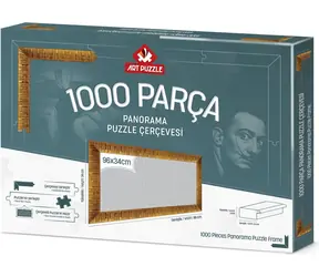 ART PUZZLE 14623 Rám na puzzle 96x34cm zlatá 