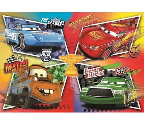 Clementoni 26332 Puzzle Autá: Silná štvorka MAXI 60 dielikov