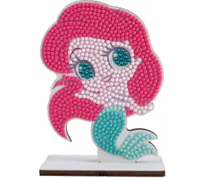 CRYSTAL ART Diamantové maľovanie Princezné: Ariel