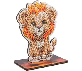 CRYSTAL ART Diamantové maľovanie Safari: Lev