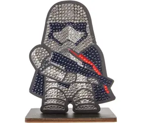 CRYSTAL ART Diamantové maľovanie Star Wars: Kapitán Phasma