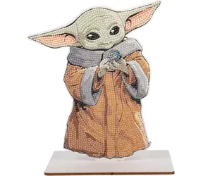 CRYSTAL ART Diamantové maľovanie XL Star Wars: Grogu
