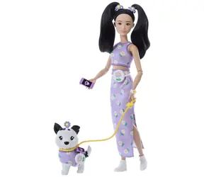Mattel Barbie bábika štýl pre dvoch - Kvety / od 3 rokov