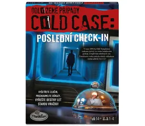 ThinkFun Odložené prípady: Posledný check-in / počet hráčov 1-4 / od 14 rokov