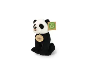 Rappa Plyšová panda sediaca 15 cm / ECO-FRIENDLY / od 0 mesiacov