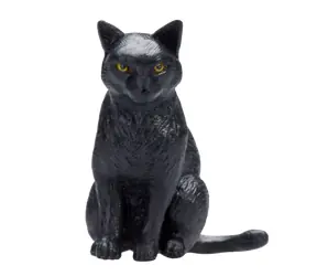 Mojo Mačka čierna sediaca / od 3 rokov