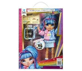 MGA Rainbow High Junior FASHION bábika v rockovej kapele - Skyler