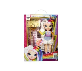 MGA Rainbow High Junior FASHION bábika v rockovej kapele - Amaya / od 4 rokov