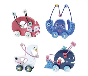 Vilac Drevený minilabyrint 1ks labuť