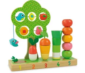 Vilac Nauč sa počítať Záhradka / od 18 mesiacov