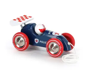 Vilac Ťahacie závodné auto s krídlom policajné