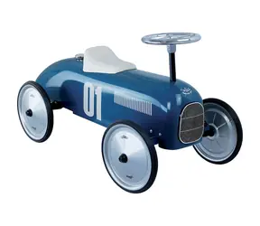 Vilac Vintage kovové odrážadlo modré / od 18 mesiacov
