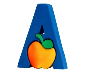 Fauna Abeceda písmenko A jablko