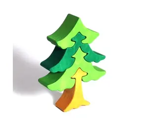 Fauna Drevené vkladacie puzzle z masívu malá jedľa / od 3 rokov