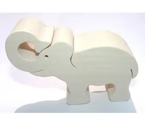 Fauna Drevené zvieratko slon