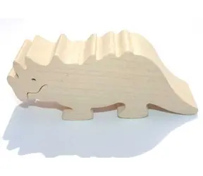 Fauna Drevené zvieratko Triceratops / od 3 rokov