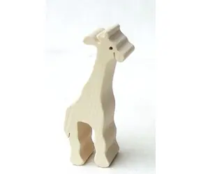 Fauna Drevené zvieratko žirafa / od 3 rokov