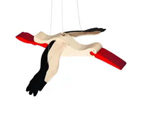 Fauna Drevený bocian na zavesenie