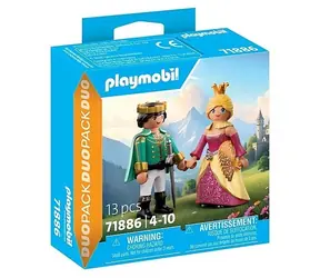 Playmobil® Duo-Pack 71886 Princ a princezná / Počet dielikov: 13 / od 4 rokov