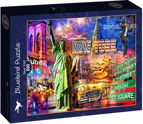 BlueBird Puzzle Krásy New Yorku