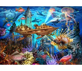 BlueBird Puzzle Podvodné mesto