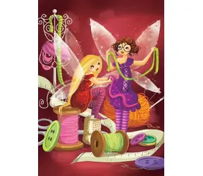 BlueBird Puzzle Šijacie víly