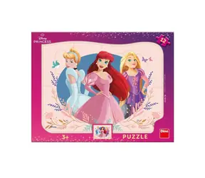 Dino Puzzle Disney princeznej / 12 dielikov / od 3 rokov