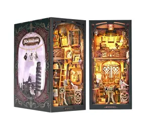 2Kids Toys 3D skladačka Zarážka na knihy Miniatúra domčeka Brloh fotografa