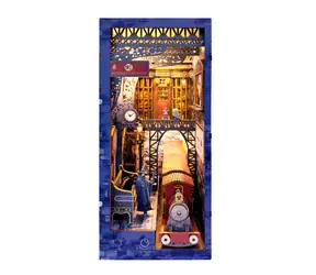 2Kids Toys 3D skladačka Zarážka na knihy Miniatúra domčeka Magická stanica
