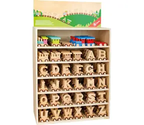 Small Foot Vláčik vláčikodráhy abeceda 1 ks