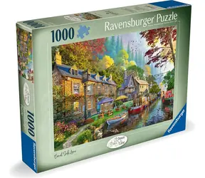Ravensburger 120019817 Puzzle Pobrežná ulička / 1000 dielikov / od 14 rokov 