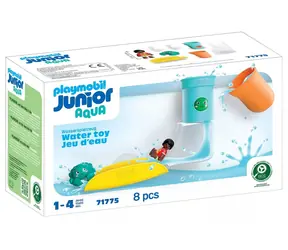 Playmobil® Junior Aqua 71775 Vodná nádrž so šmykľavkou / Počet dielikov: 8 / od 1 roka