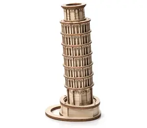 Little Story 3D drevená skladačka Šikmá veža v Pise