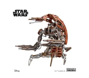 Ugears 3D drevená mechanická skladačka Star Wars Droideka