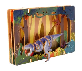 EscapeWelt 3D drevené puzzle Tyrannosaurus