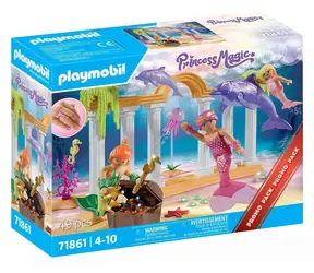 Playmobil® Princess Magic 71861 Morské panny s delfínmi a pokladom / Počet dielikov: 49 / od 4 rokov