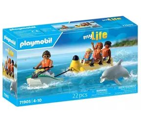 Playmobil® My Life 71905 Prechádzka na banánovom člne / Počet dielikov: 22 / od 4 rokov