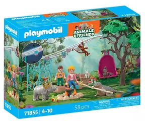 Playmobil® Animals & Friends 71855 Veselá narodeninová párty / Počet dielikov: 58 / od 4 rokov