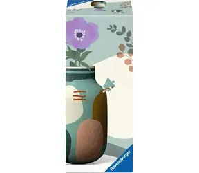 Ravensburger 120080756 Puzzle Moderná váza - Divoká šalvia / 162 dielikov / od 10 rokov