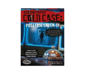 ThinkFun Odložené prípady: Posledný check-in / počet hráčov: 1-4 / od 14 rokov 