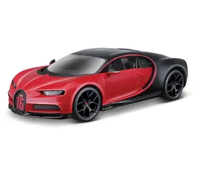 Bburago Bugatti Chiron Šport červeno-čierna 1:32 / od 3 rokov